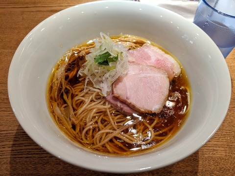 麺壁九年 中華そば