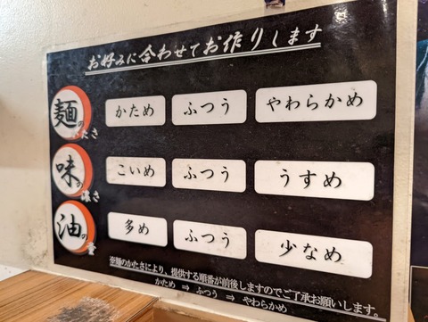 輝道家　お好み