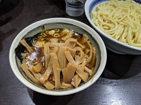 べんてん メンマつけ麺