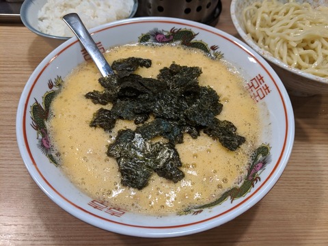 逆流　つけめん