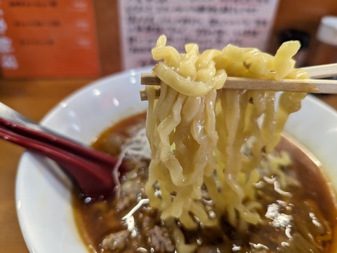 郡山たんたん麺　麺