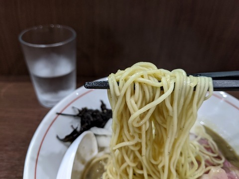 今日の一番 麺