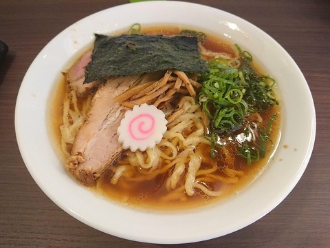 麺や河野　醤油ら～めん