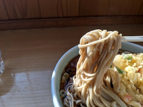 新井こう平製麺所　そば