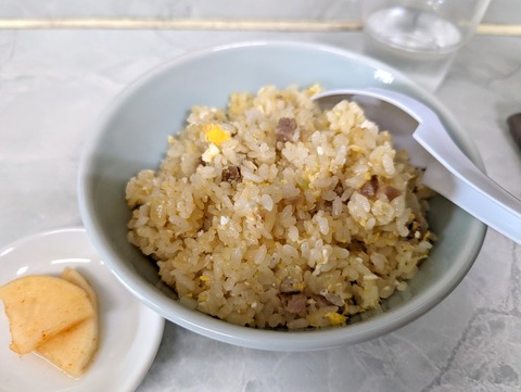 丸長　宮原　半チャーハン