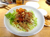 一風堂　冷やし肉そば赤