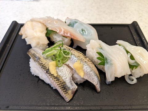 かっぱ寿司　北海道にぎり