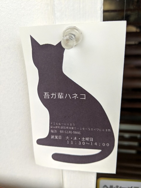 吾が輩ハネコ　案内