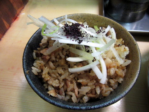 机上の空論 ネギチャーシューご飯