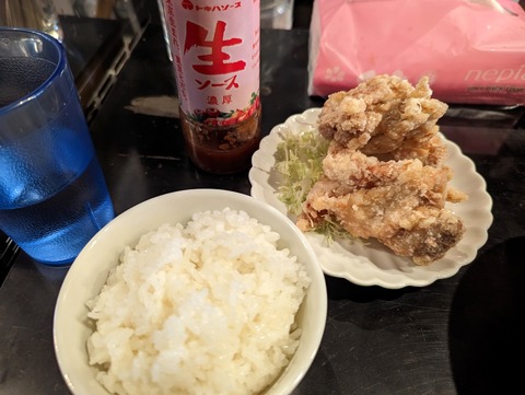 ジンジャーヘッドバッド 唐揚げ定食