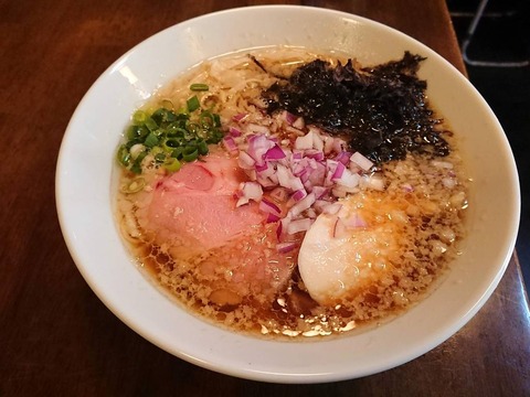 小島流　背脂煮干