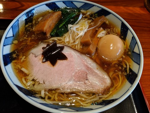 もみじ 特製中華そば