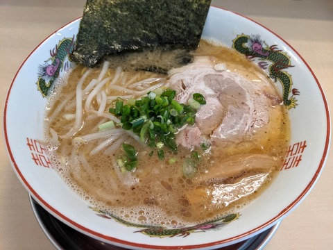 味とら　豚骨醤油ラーメン