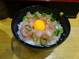 正路 古白鶏のユッケ丼