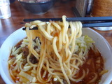 ぐるまん野州男　中太麺