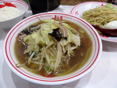 中本 冷し醤油タンメン