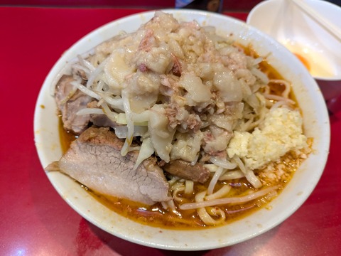 ラーメン二郎西台駅前店　ラーメン