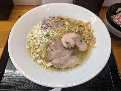 麺屋あきづ 中華そば(塩)