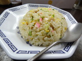 天下一品　半チャーハン