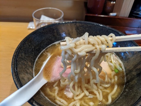 しじみ軒　中華そば麺