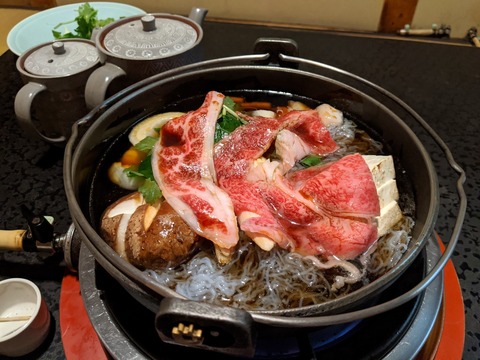 阿さ利　すき焼き