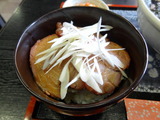 もめん　ミニ焼豚丼