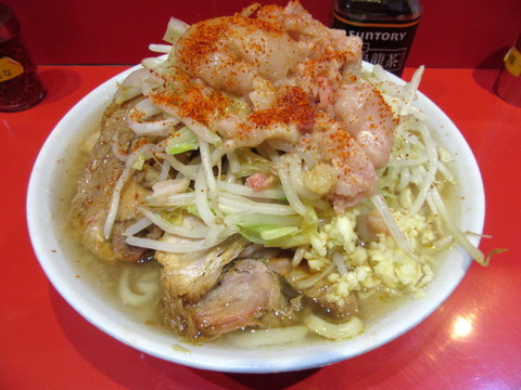 ラーメン二郎 ラーメン少な目