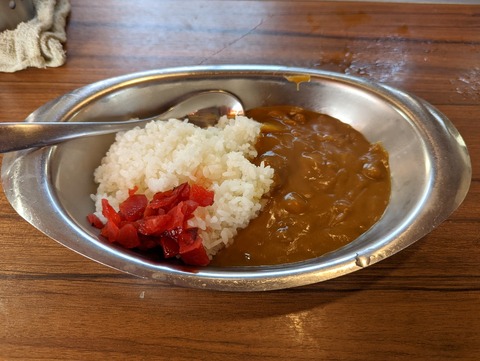 タロー軒　半カレー