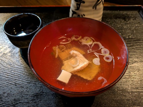 留味庵　アラ汁