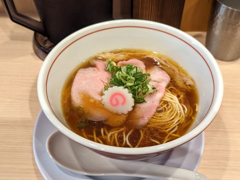一心 醤油蕎麦