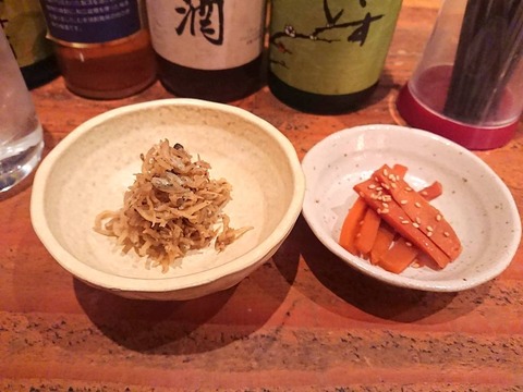 かずまる田　ちりめん味噌山椒　きんぴら