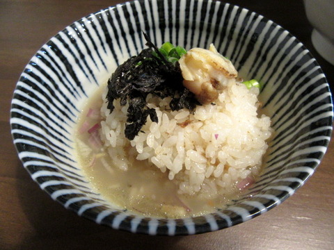 貝節麺RAIK 〆の会節ご飯