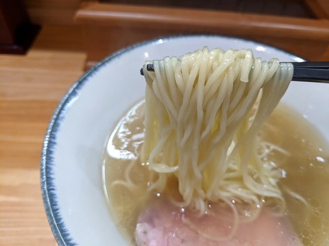 中華そば一清 麺