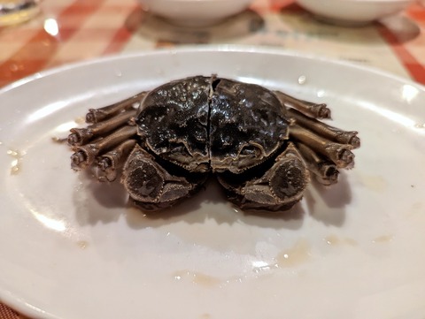 大沪邨 酔っ払い上海蟹 (1)