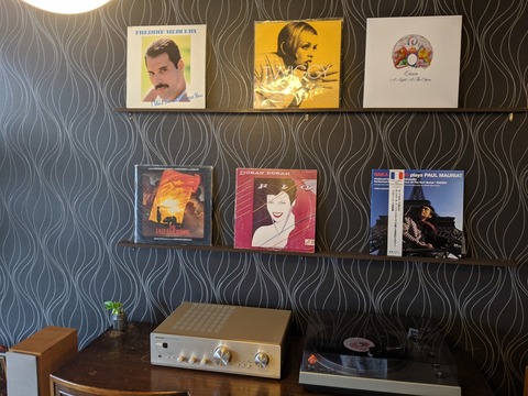 ホテルエール レコードプレーヤー