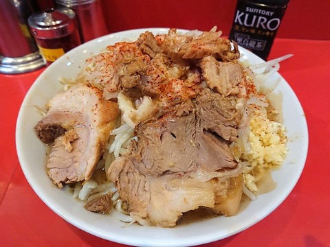 ラーメン二郎西台駅前店 ラーメン少なめ