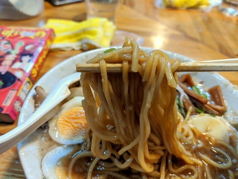 下頭橋ラーメン 麺