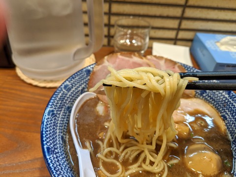 二代目にぼ助 中細麺