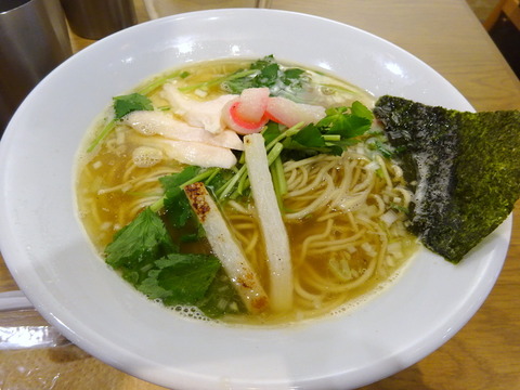 むぎとオリーブ　塩SOBA白