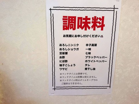 ニボロク 調味料