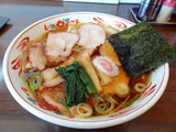 賀乃屋 焼豚ワンタンメン (2)