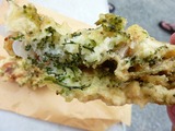 中本鮮魚店　海ぶどうてんぷら