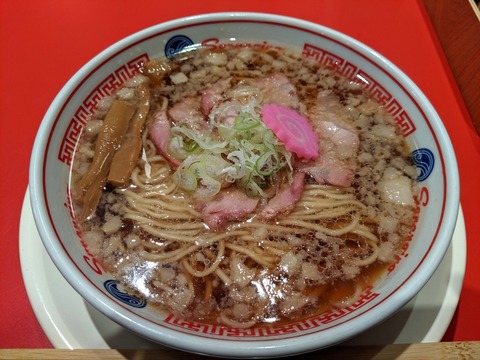 ソラノイロ食堂 ラーメンこってり