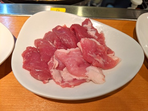 いただきます　ジンギスカン