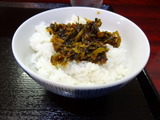 麺や とら 辛高菜ごはん