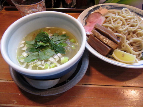 愚直 冷やし鶏塩つけめん