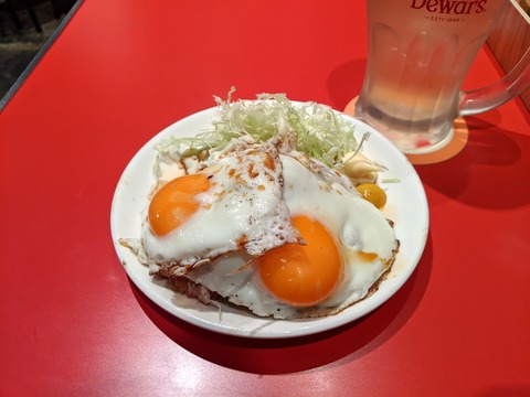 ソラノイロ食堂 チャーシューエッグ