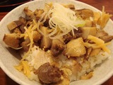 旬麺しろ八 チャーシューご飯