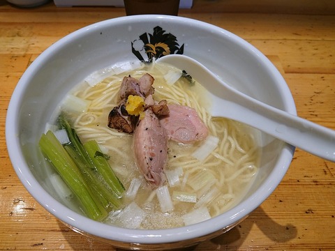 満鶏軒 鴨中華そば