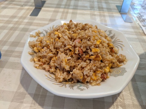 龍華園 半チャーハン